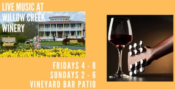 Image: Live Music at Willow Creek Winery